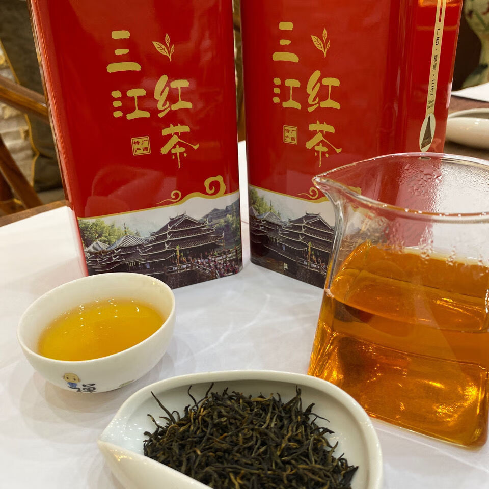 三江 特好喝的三江红茶茶叶暖胃浓香型超值500克广西特产 500g 500g