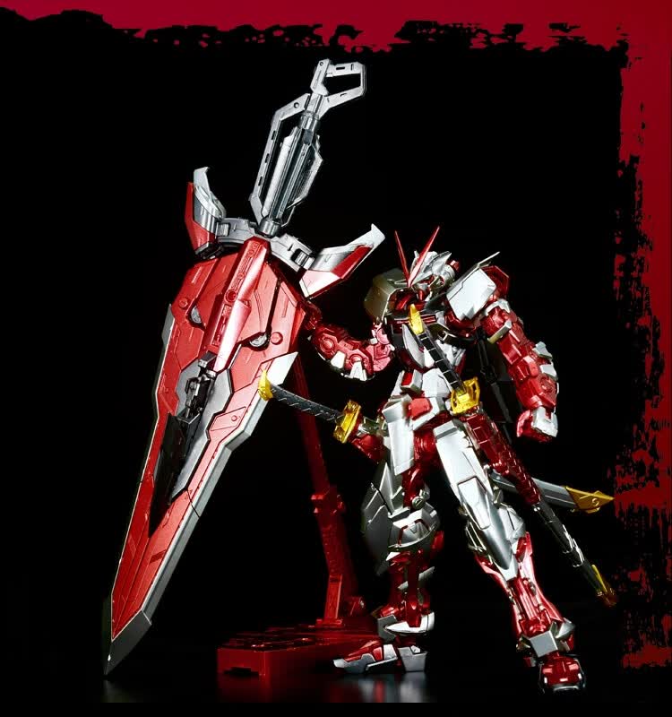 hirm红异端金属着色mg高达改迷惘敢达拼装模型金属色mg红异端改