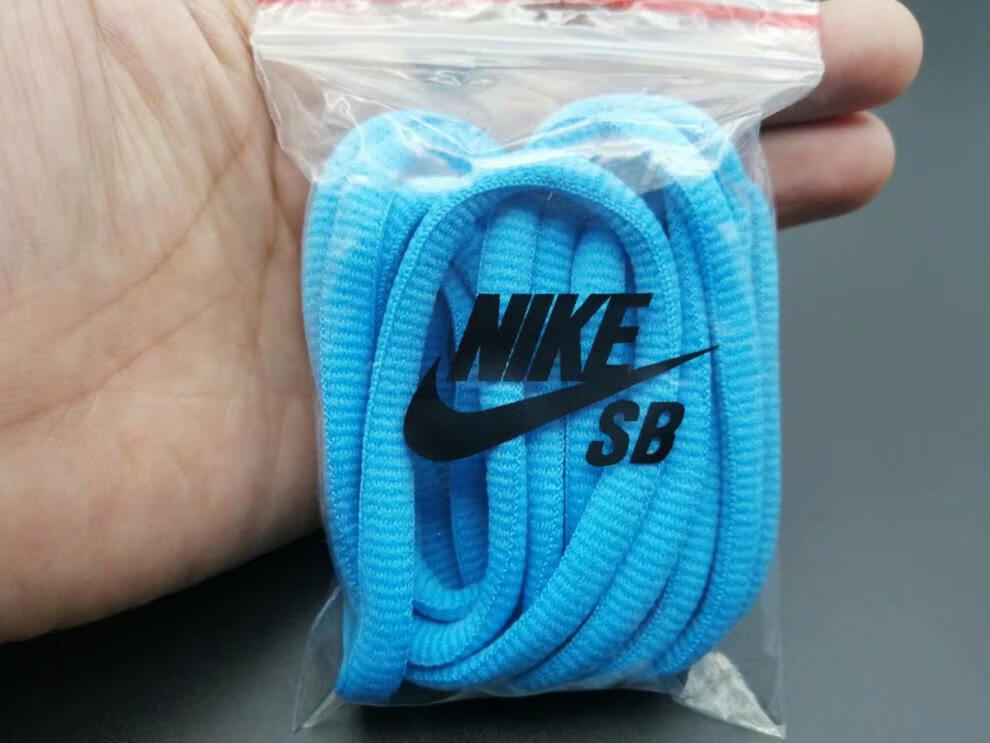 适配耐克dunksb紫龙虾外星人影子灰情人节腰果花8mm粗半圆鞋带橄榄绿