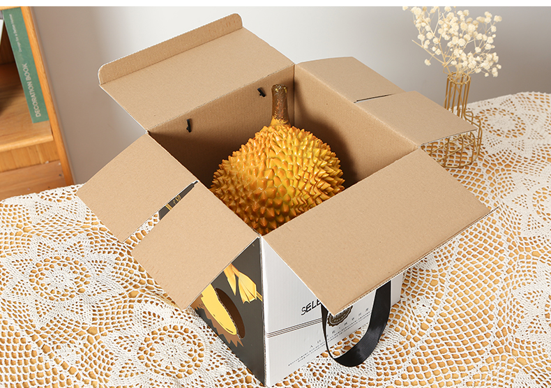 榴莲礼盒包装盒空盒高档水果专用猫山王金枕榴莲手提礼品盒含内托外箱