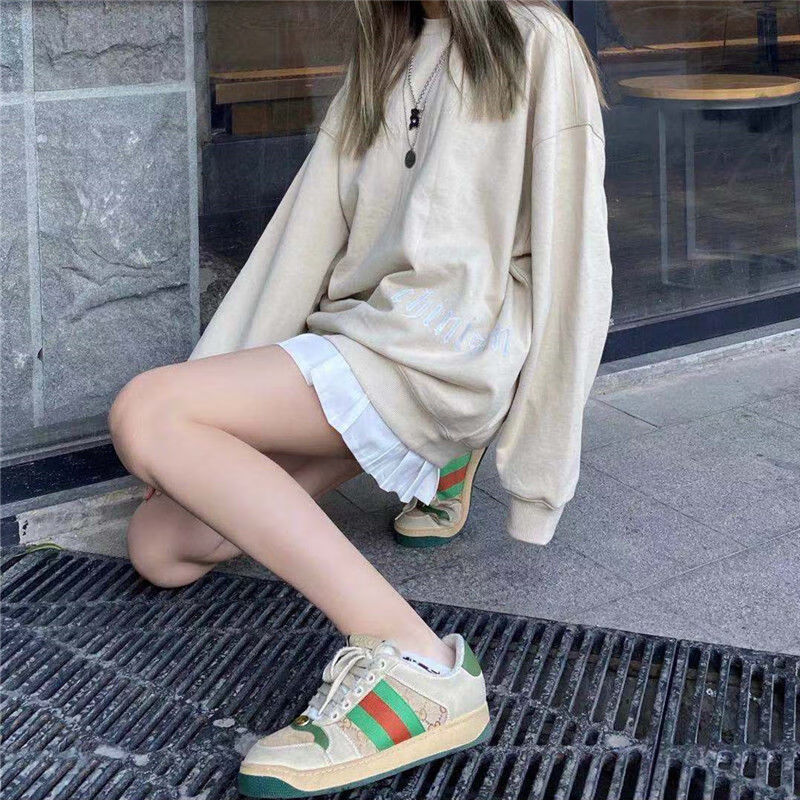 酷·奇酷·琦双g脏脏鞋脏脏鞋女情侣休闲板鞋男款酷奇女鞋高版本复古