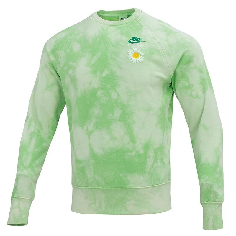 耐克(nike)男秋季小雏菊扎染运动休闲卫衣套头衫 dm5011-332 x关注