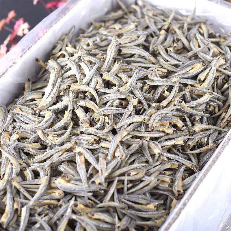 去头海燕鱼干500克 海蜓小鱼干咸鱼小银鱼干鱼仔海鱼海鲜干货