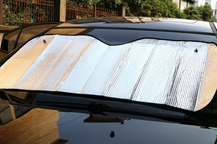 汽车雪挡前挡风玻璃遮阳帘防晒隔垫挡太阳挡70130本田锋范哥瑞思域