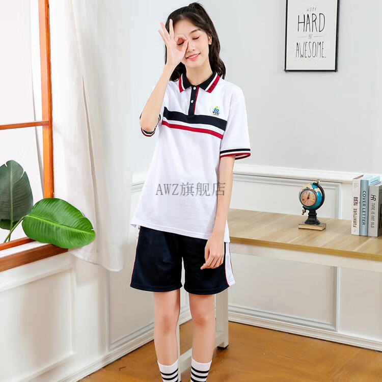 番禺区高中生加厚加绒校服 番禺高中校服冬装防寒保暖长裤外套 宝蓝色