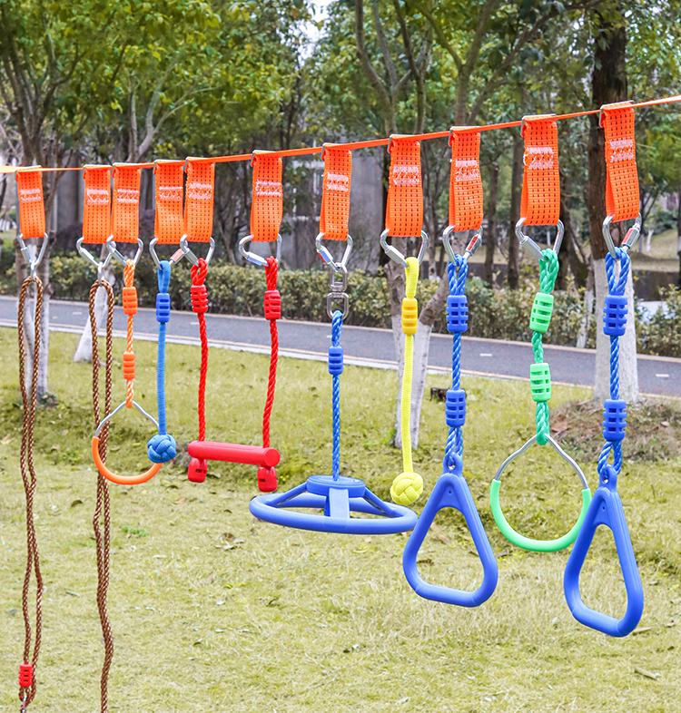 幼儿园户外活动器械攀爬玩具儿童运动体适能感统训练器材悬挂吊缆 8