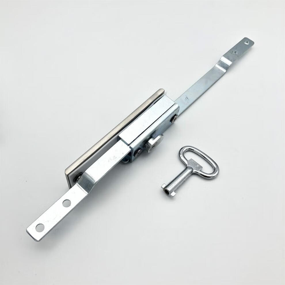 都发电气 ms821连杆锁 威图机柜门锁不锈钢配电箱柜门机械锁 半不锈钢