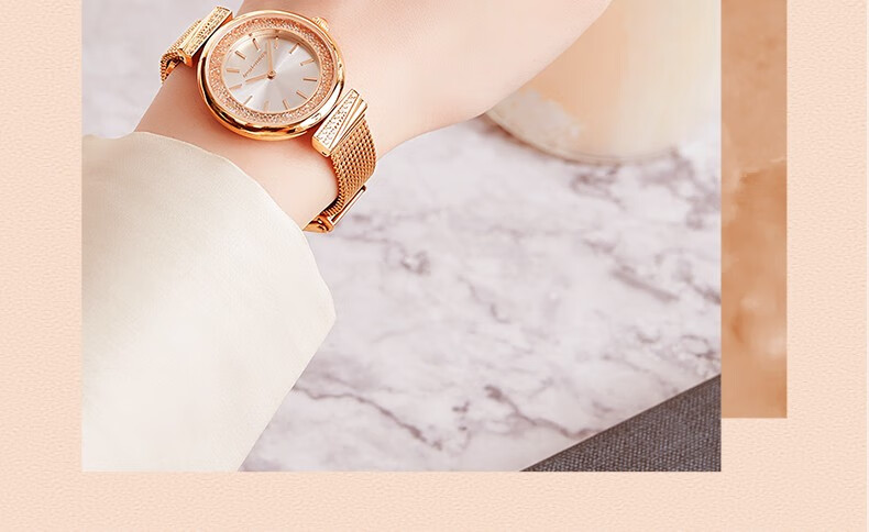 意大利品牌adamgallagher(ag)女士手表女款时尚石英女表防水女士腕表