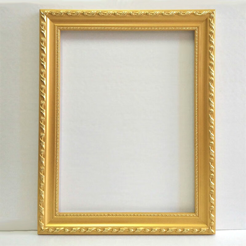 油画框定制欧式实木外框定做十字绣砖石画装裱钻照片婚纱照大相框w