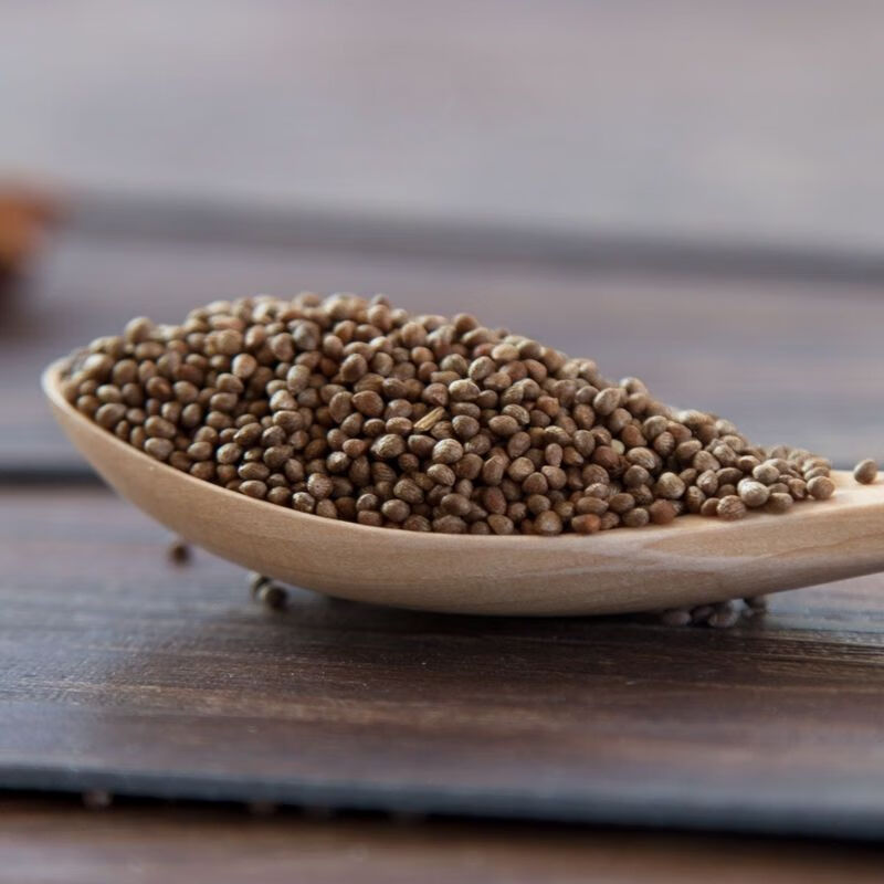 北京同仁堂 原料紫苏子食用批发苏子籽熟紫苏在粉新货无硫大苏子生