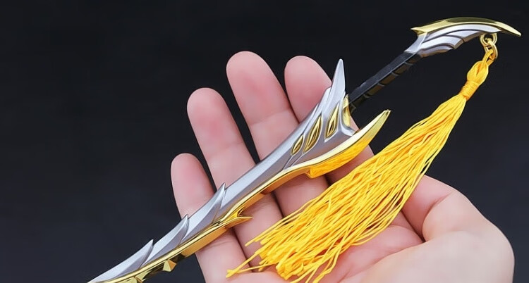 王者凯的刀王者小凯的周边模型英雄人物铠大号金属刀合金玩具 u43-凯