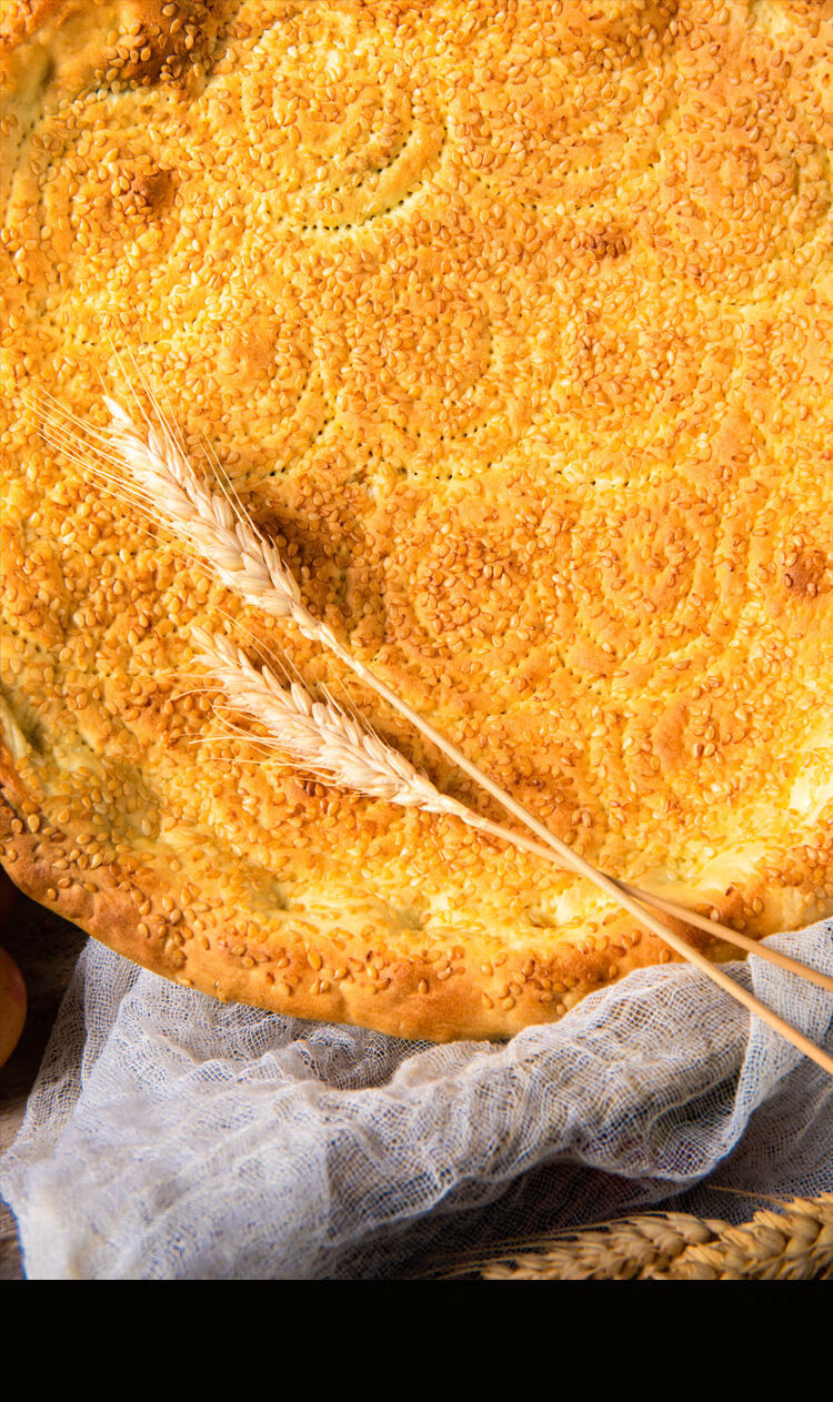 馕饼批发芝麻馕商用油馕特产传统美食清真烤馕囊饼 中号规格馕饼【2个