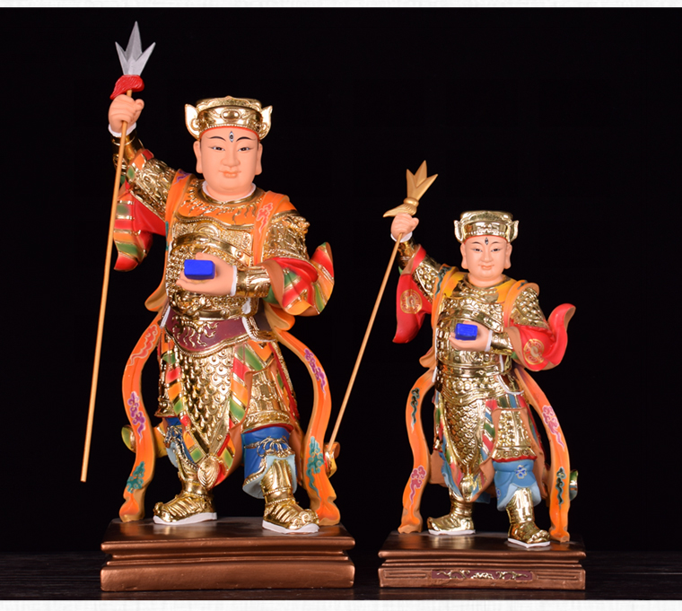 一心斋树脂华光大帝灵官马元帅华光宫马灵耀马王爷三只眼神像佛像 4寸