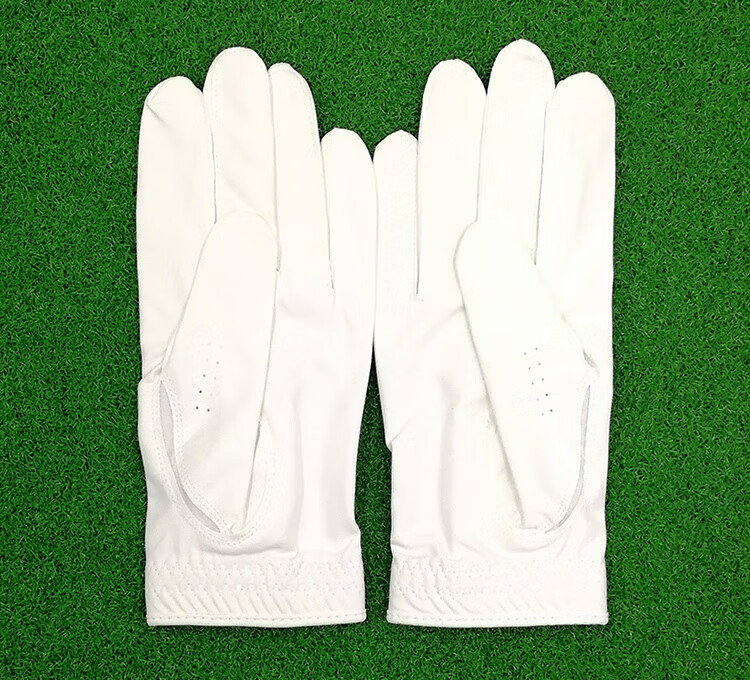 新品手套超薄高尔夫手套男士双手纳米超纤布薄款透气耐磨滑可水洗白色
