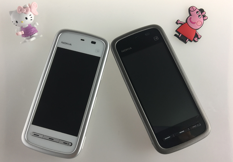 nokia诺基亚5230移动联通3g直板触屏手写学生备用老人怀旧手机黑色