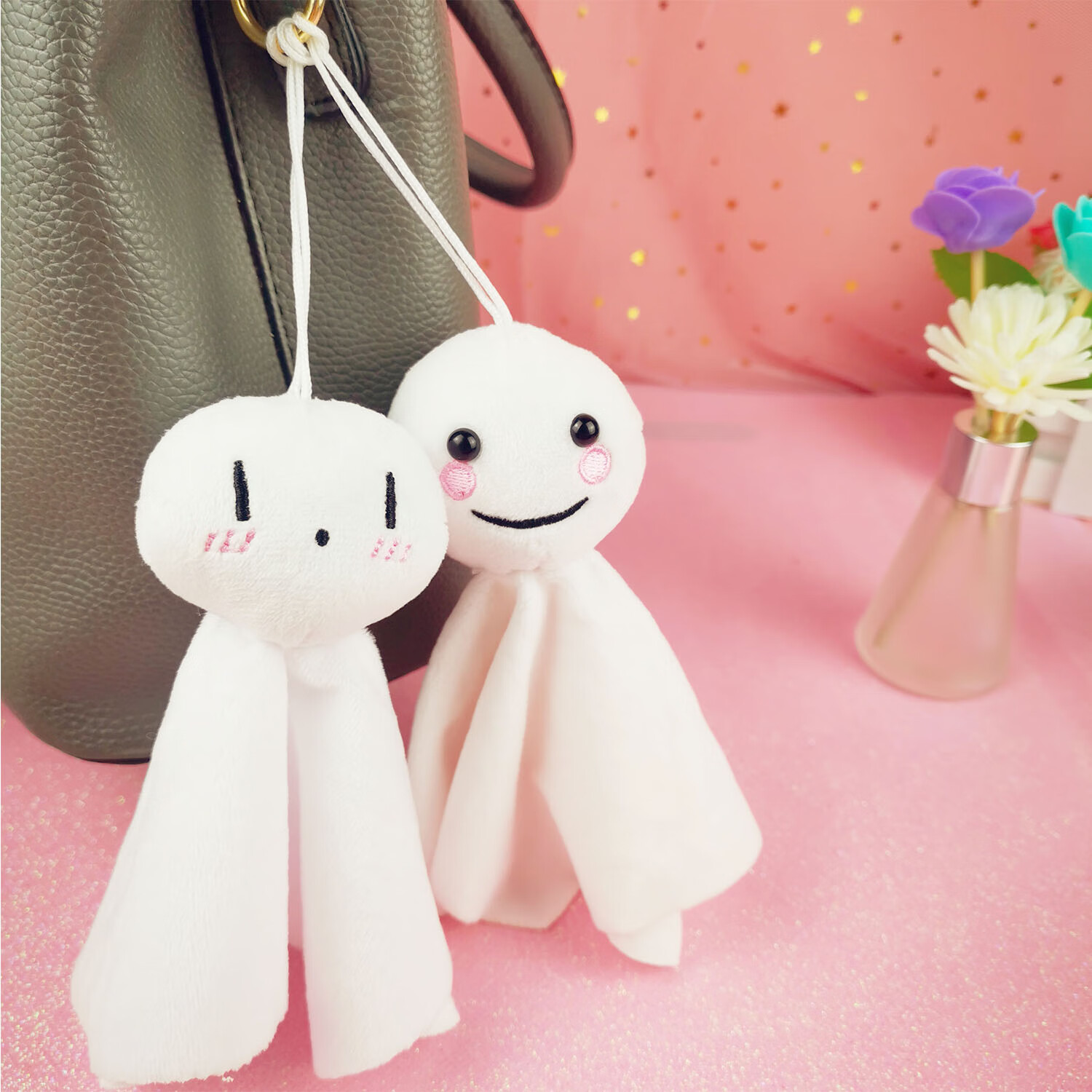 晴天娃娃挂件布艺风铃少女包包挂饰毛绒玩偶公仔可爱房间装饰晴天娃娃