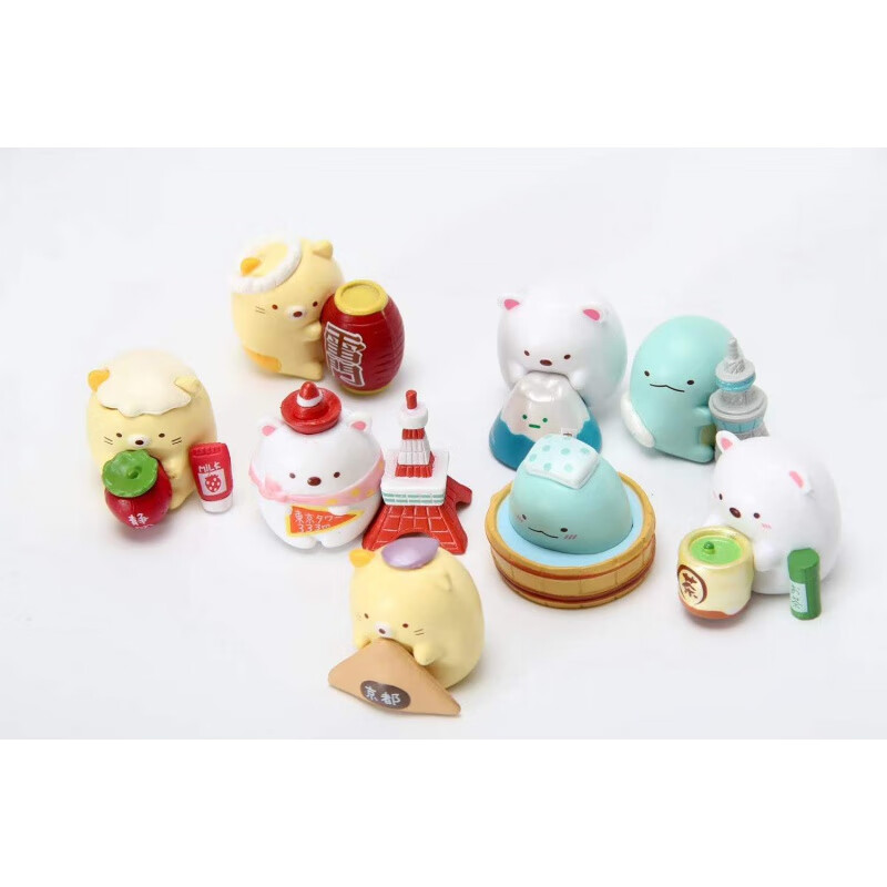 迷你书包盲盒角落生物 角落小伙伴 迷你书包 双肩包 挂件 盒蛋 娃娃机