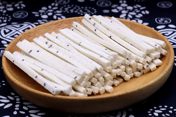 湖南特产灯芯糕2斤传统民间清凉糯米糕点心儿时回忆零食1斤黑芝麻味