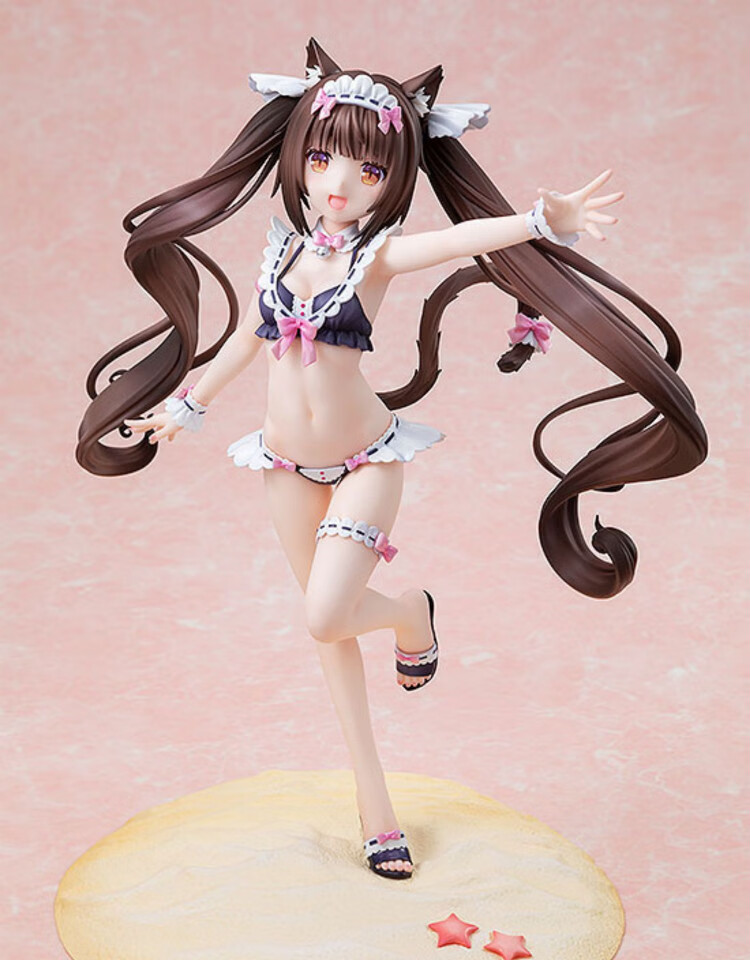 【预定款】角川 nekopara 猫娘乐园 香草 巧克力 女仆泳装 手办 香草
