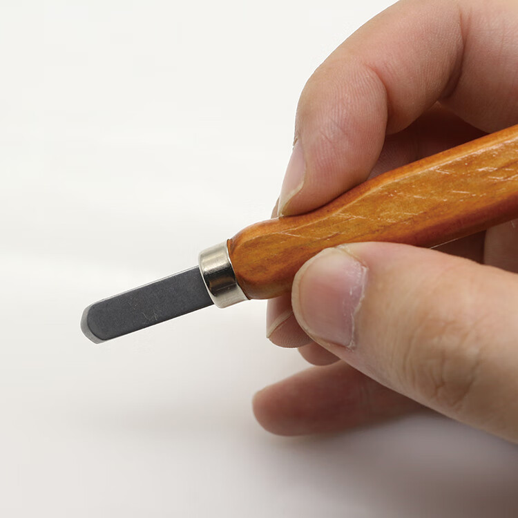 木工雕刻刀 仿红木刻刀中半圆雕刻刀木工工具木刻套装 手工木刻刀
