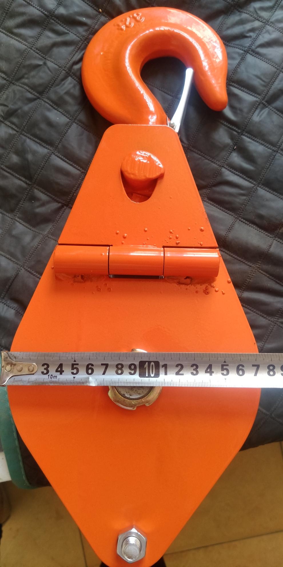 滑轮吊钩电力电缆起重加厚重型滑车行车吊车轴承吊钩滑轮3t5t煤矿专用