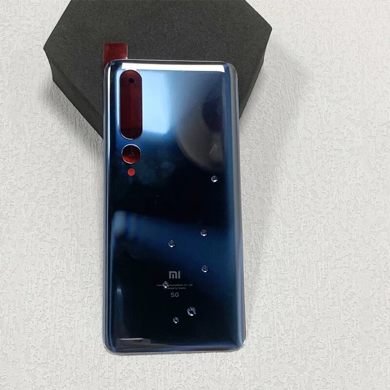 适用小米10原装玻璃后盖米10纪念版纯原手机电池后壳拆机中框 小米10s