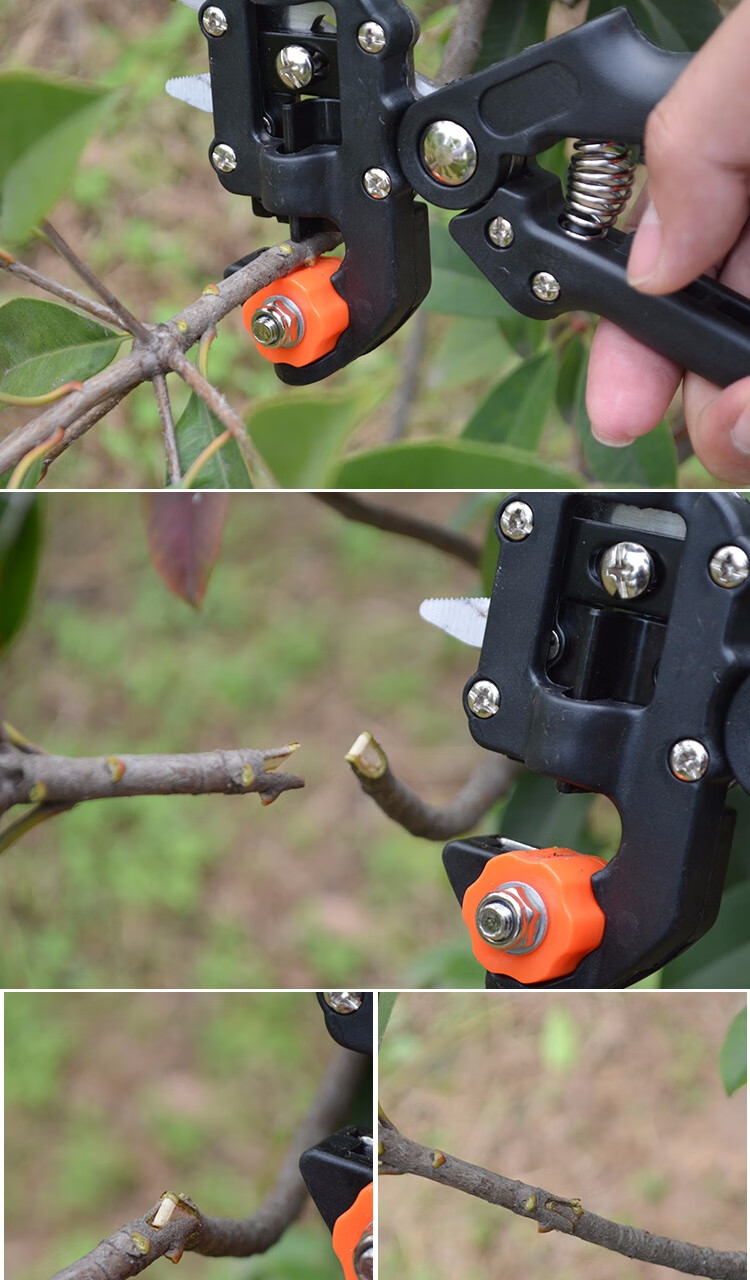 器果树嫁接机嫁接神器工具嫁接剪嫁接刀苗木环保修枝剪多功能定制墨