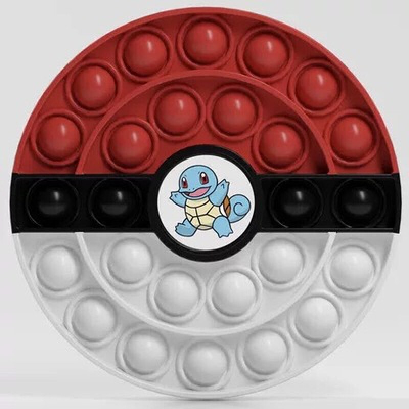 挚钻精品popit儿童玩具玩夜光灭鼠先锋儿童pushbubblepopitfidget红色