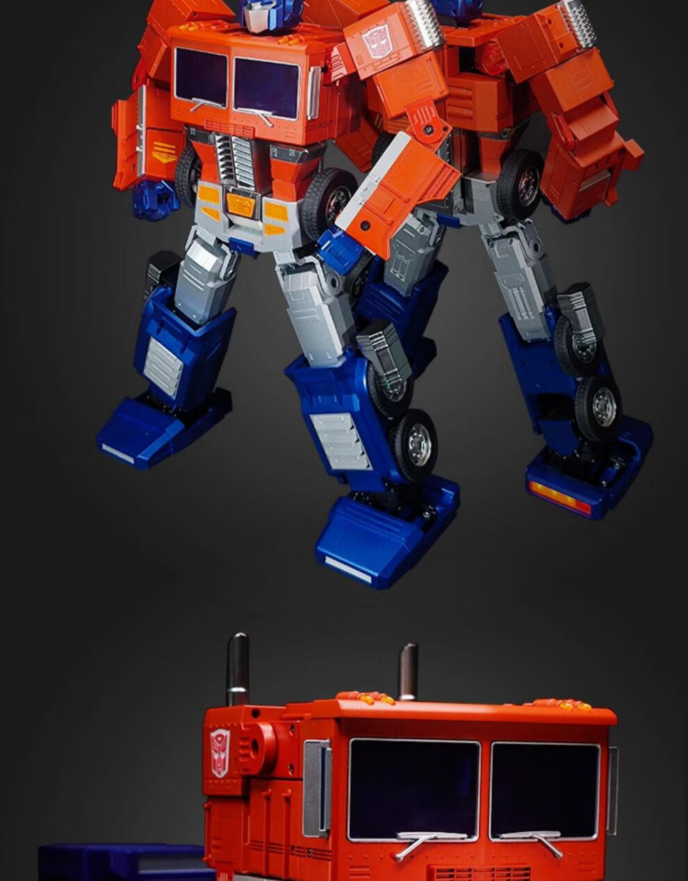 乐森擎天柱机器人robosen授权高科技智能机器人汽车人自动变形玩具