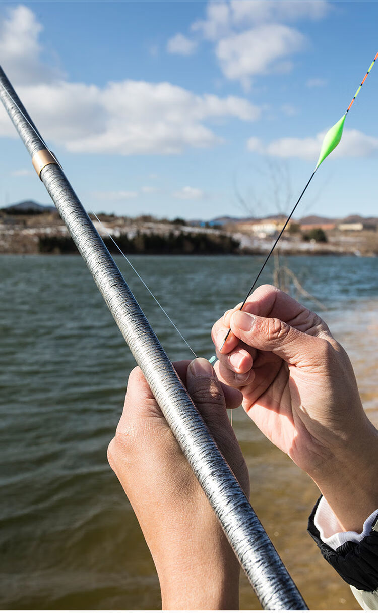钓鱼竿手竿手竿超轻超硬碳素钓鱼竿28调鲫鲤台钓竿鱼竿套装 (全水域)5