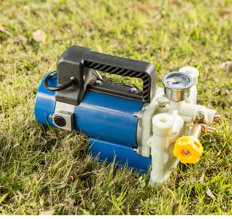 12v手提式打药机高压农用柱塞药泵果树电动220伏农药喷洒喷雾神器