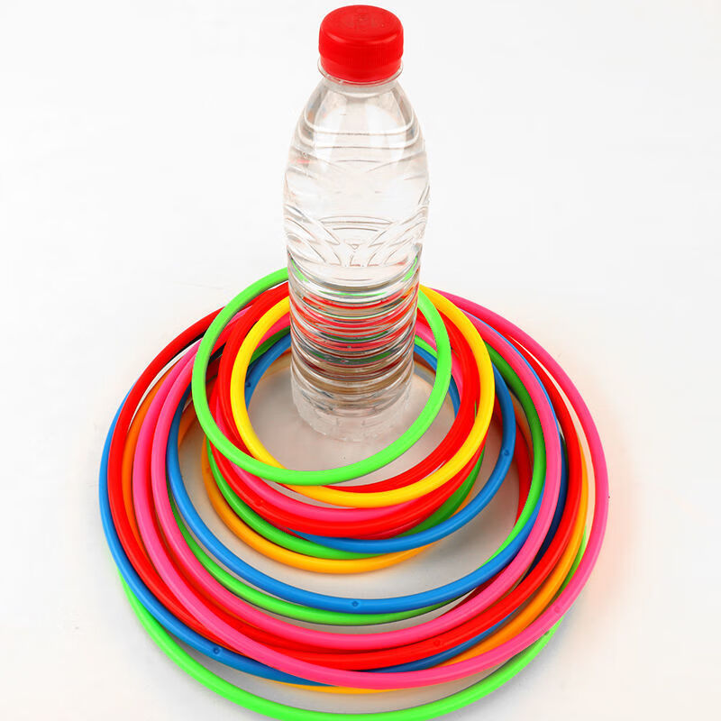 套圈玩具摆地摊套圈圈儿童塑料圈环幼儿园户外活动亲子投掷游戏圈外径