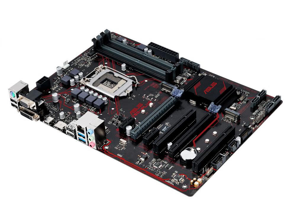 asus华硕primeb250plus主板ddr4b250大板1151针67代i5黑色