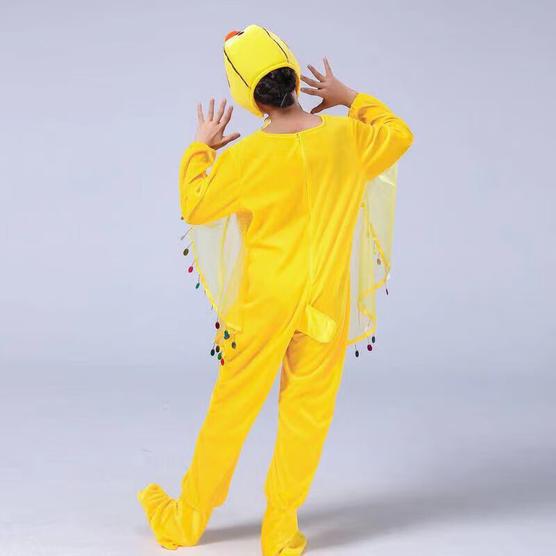 六一儿童节的服装小鸭子动物演出服小黄鸭妈妈讲故事舞蹈服幼儿节日