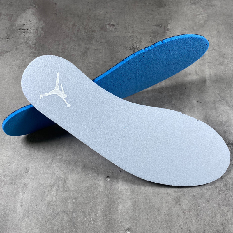 适配aj4鞋垫原装品质男女运动aj13611312蓝球鞋垫专用踩屎感白色一双