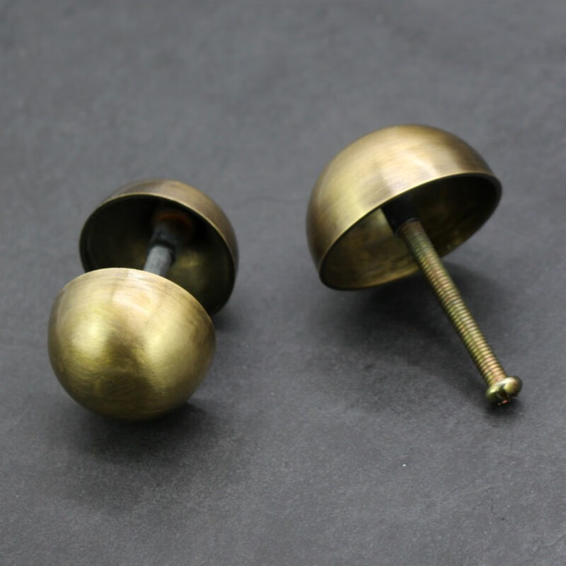 中式仿古大门铜泡钉玻璃门对装泡钉铁门圆头装饰铜钉黄铜门钉蘑菇钉