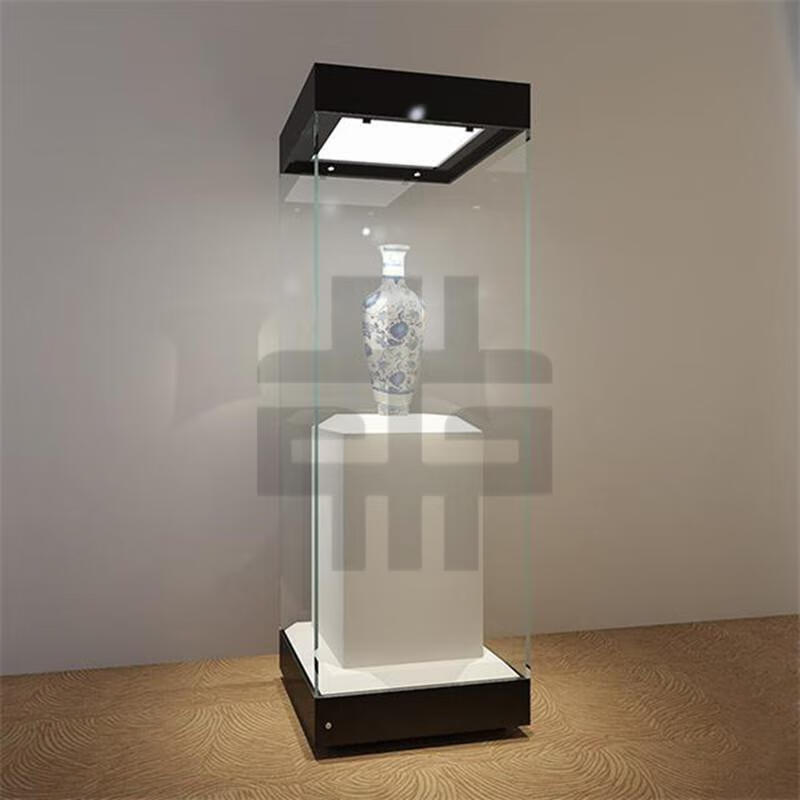 墨绩 博物馆展示柜艺术品展览柜雕像展示台玻璃文物展柜古董陈列柜