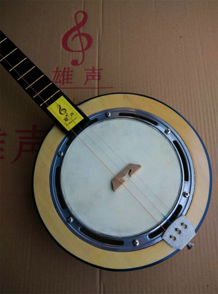 秦琴三弦羊皮老人弹拨乐器含配件教材 腰形【图片 价格 品牌 报价】
