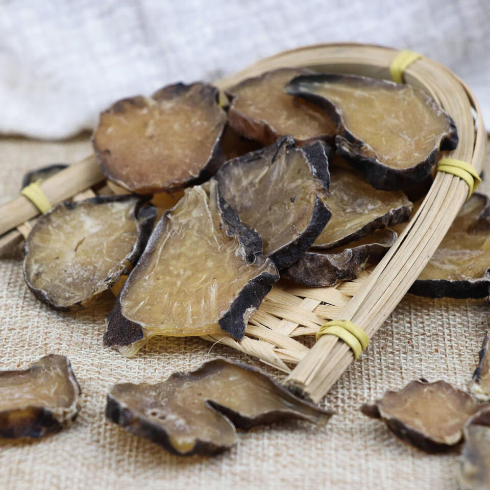 制附片无硫清水原色炙四川江油500g克中药材黄顺片黑顺片