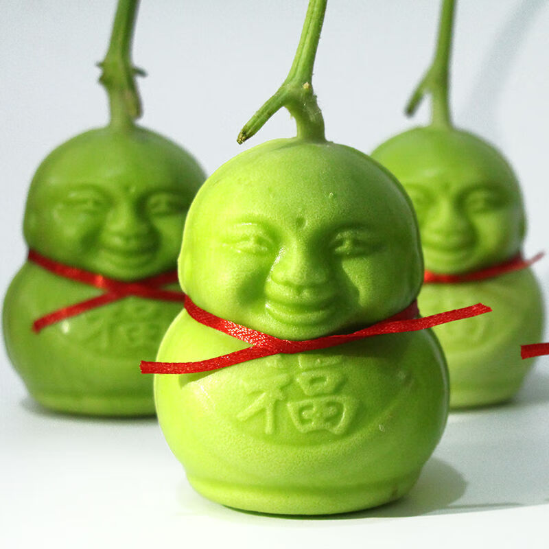 真果沁 人参果水果人形福娃甜瓜制作娃娃贡果礼品非云南礼品果多规格