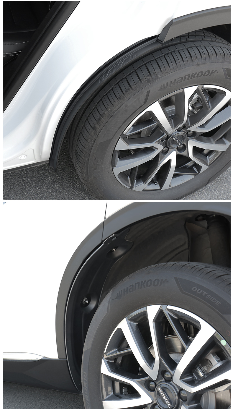 22款全新第三代哈弗h6后轮内衬挡泥板 3代哈佛h6改装饰专用免打孔内衬