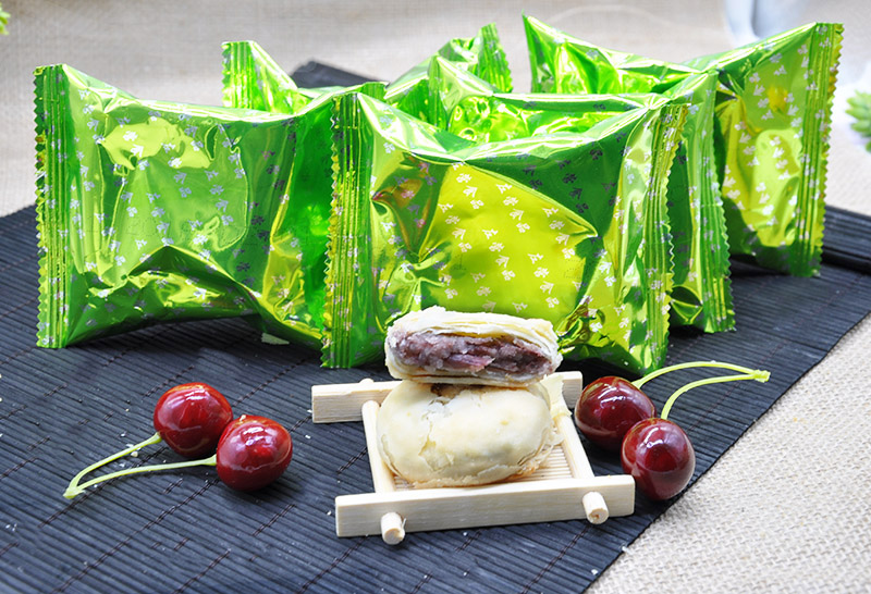 山东菏泽特产牡丹糕玫瑰鲜花饼牡丹小饼酥皮传统糕点礼盒 牡丹糕240克