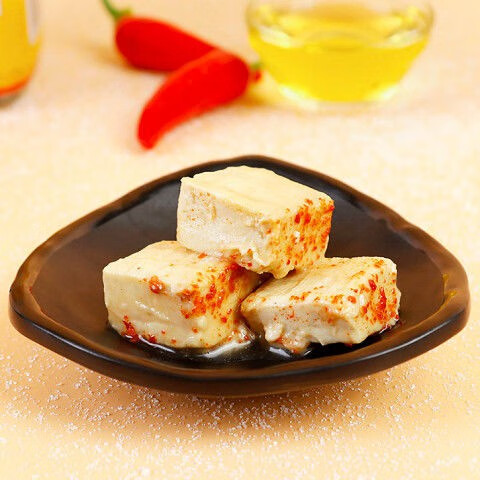 巨树牌麻油白腐乳 130g*2/300g*2 美味豆腐乳整箱 300g*2瓶(麻油白