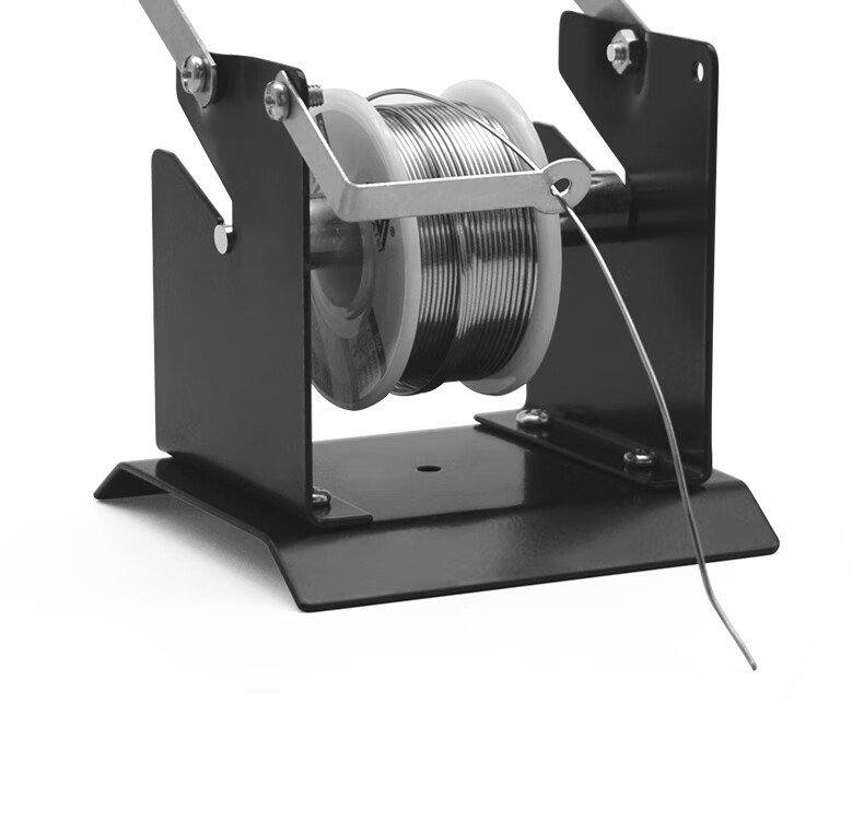 锡线架 全金属焊锡丝架子电烙铁焊接锡线不锈钢锡线座固定支架通用型