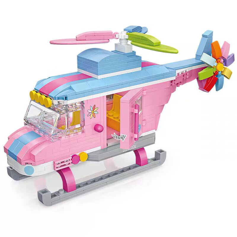 新兼容乐高积木迷你摩托车女孩小颗粒拼装玩具益智立体生日结婚礼物