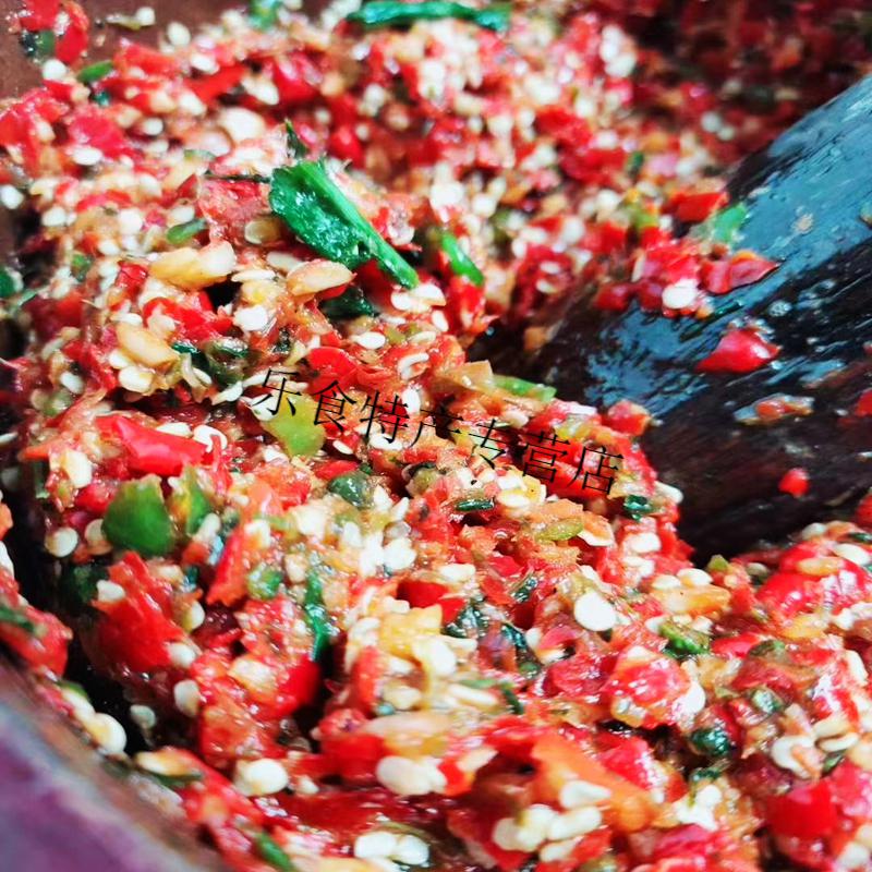 西双版纳傣味舂小米辣蘸水调料蘸料凉拌调料下饭版纳辣酱云南特产