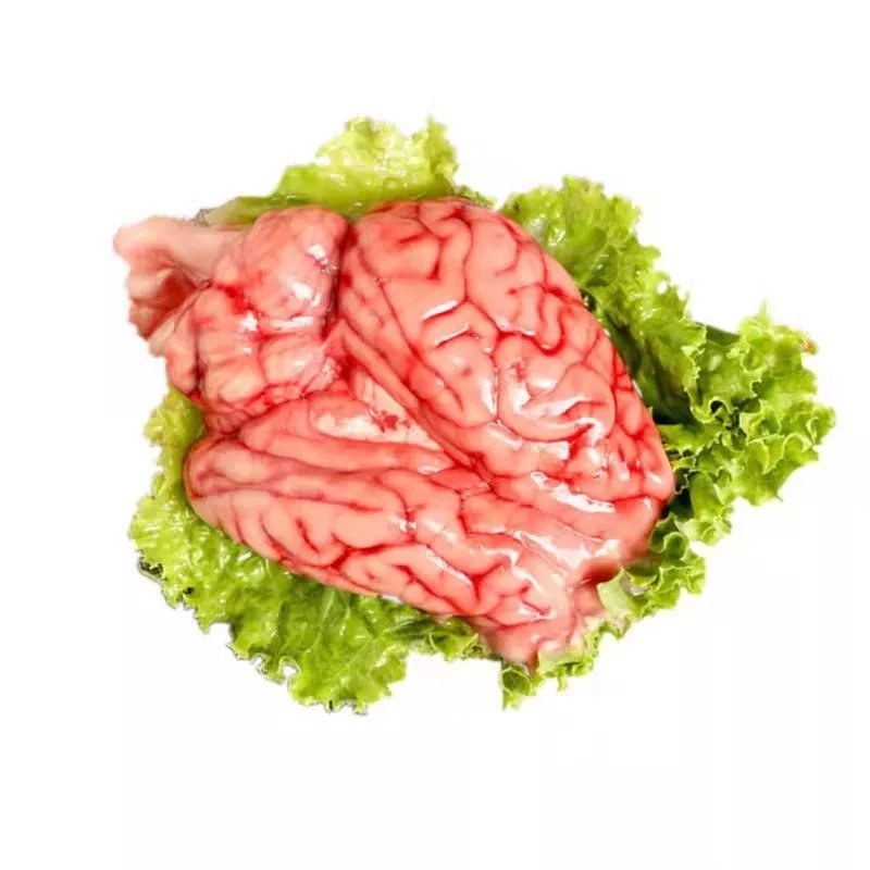 新鲜冷冻猪脑花 左右脑加小脑 火锅烧烤脑花猪脑髓猪脑花批发新鲜 16