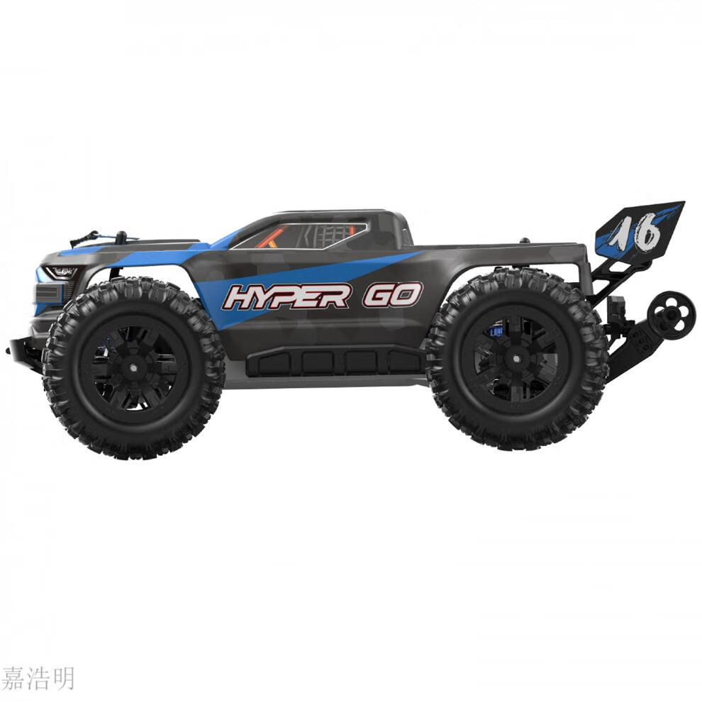 美嘉欣遥控车改装美嘉欣gps定位四驱1/16越野遥控车mjx h16全金属传动