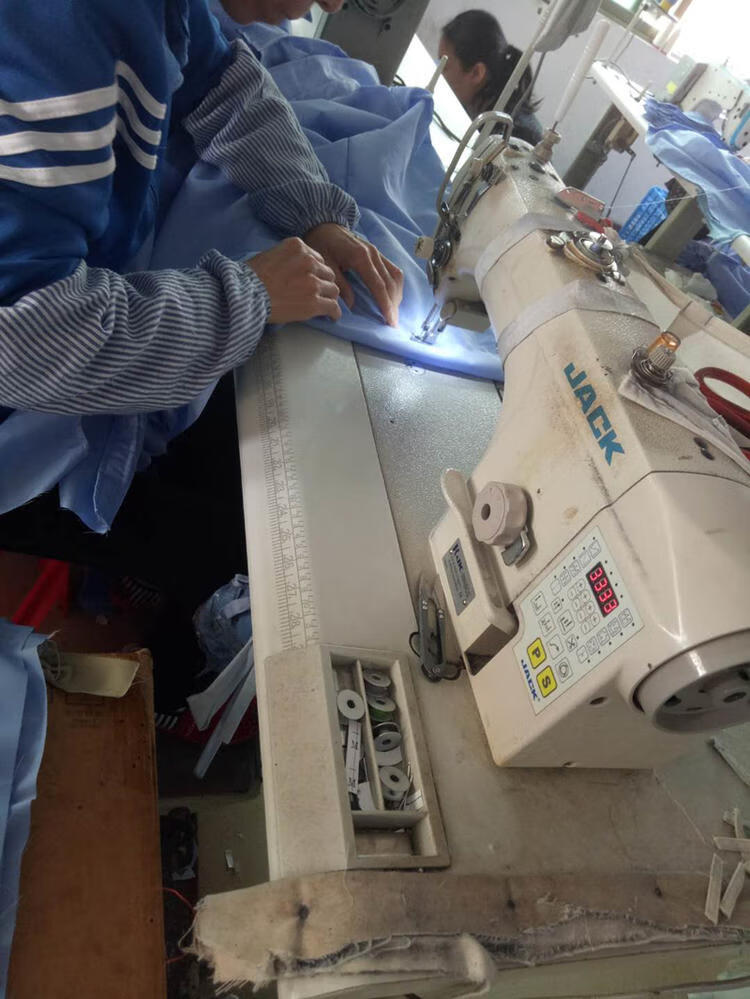 车间厂服蓝思科技工作服东莞佛山厂服男女天蓝色短袖衬衫工装订做logo