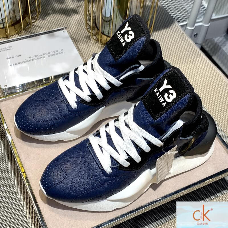 aboyja ck 法国风国际轻奢品牌精品黑色全孔牛皮老爹鞋复古系带增高鞋